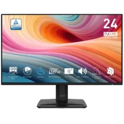 მონიტორი MSI Monitor 23.8" PRO MP242A-E2 D-Sub, HDMI, DP, MM, IPS, 120Hz, 1 ms, sRGB 115%, AdaptiveSync-JUSTSHOP.GE-ზე