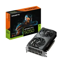 ვიდეო დაფა GIGABYTE Graphic Adapter GeForce RTX 5050 8GB GDDR6 WINDFORCE 2 OC-JUSTSHOP.GE-ზე
