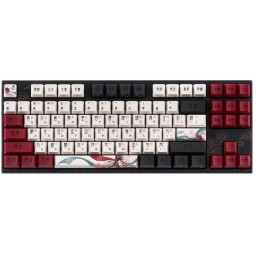 მექანიკური კლავიატურა Mechanical keyboard Varmilo VEM87 Beijing Opera 87Key, EC V2 Ivy, USB-A, EN/UKR, White Led, Чорний