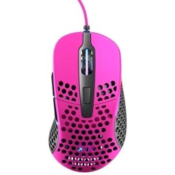 მაუსი Mouse Xtrfy M4, USB-A, RGB, Рожевий-JUSTSHOP.GE-ზე