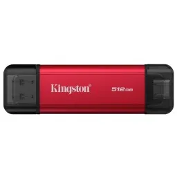 გარე SSD დისკი Portable SSD Kingston 512GB USB 3.2 Gen 2 Dual USB-A R1050/W950MB/s-JUSTSHOP.GE-ზე