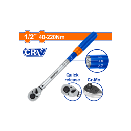 ქანჩის მოსახსნელი (ტრეშოტკა) მოჭერის კონტროლით 1/2 (WWQ1D12)