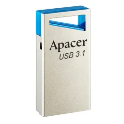 Apacer USB ფლეშ მეხსიერაბის ბარათი USB3.0 Flash Drive AH155 64GB Blue RP-JUSTSHOP.GE-ზე