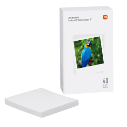 Xiaomi ფოტოაპარატის ფირი Instant Photo Paper 3 (40 Sheets) SD30 (BHR6756GL)-JUSTSHOP.GE-ზე