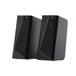 2E Multimedia speaker PCS233 RGB, 2.0, USB, Black