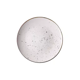 თეფში Ardesto Dinner plate Bagheria Bright white, 26cm, ceramics, white