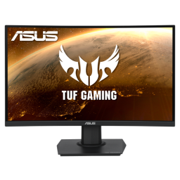 Asus Monitor 23.6 TUF Gaming VG24VQE 2xHDMI, DP, VA, 165Hz, 1ms, CURVED, FreeSync