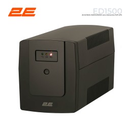 უწყვეტი კვების წყარო 2E ED1500, 1500VA/900W, LED, 3xSchuko-JUSTSHOP.GE-ზე