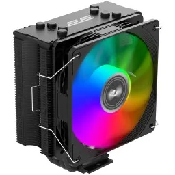 2E GAMING CPU cooler Air Cool ACN120B-ARGB, LGA1700, 1200, 115x, 1366, AM5, AM4, AM3, AM3+, AM2 ,AM2+, FM2, FM1 4pin PWM, 3pin +5VARGB, TDP 180W-JUSTSHOP.GE-ზე