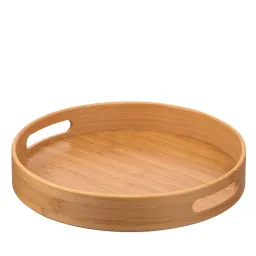 ლანგარი Ardesto Tray Midori, 30х5cm, bamboo, round