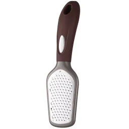 ბოსტნეულის სახეხი Ardesto Grater Gemini, 21.5cm, stainless steel, plastic, gray-brown