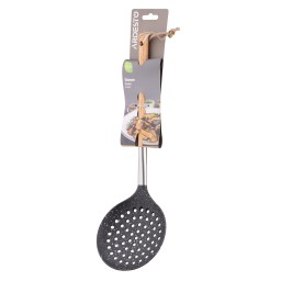 ჩამჩა Ardesto Skimmer Midori, 36cm, nylon, wood, stainless steel, black-JUSTSHOP.GE-ზე