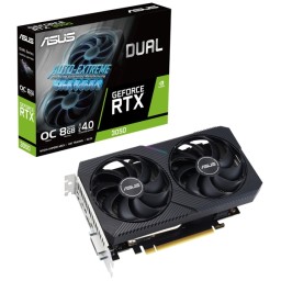 ASUS Graphic Card GeForce RTX 3050 8GB GDDR6 DUAL OC V2 DUAL-RTX3050-O8G-V2