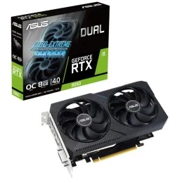 ASUS Graphic Card GeForce RTX 3050 8GB GDDR6 DUAL OC V2 DUAL-RTX3050-O8G-V2-JUSTSHOP.GE-ზე