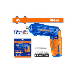 ელ. ხრახნდამჭერი 4V USB-Type-C (WCV4415)-JUSTSHOP.GE-ზე