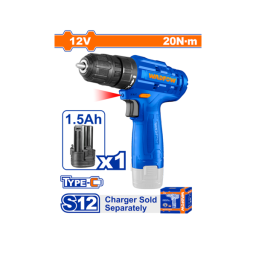 Li-Ion ელ. ხრახნდამჭერი 12V USB-Type-C (WCDS510)-JUSTSHOP.GE-ზე