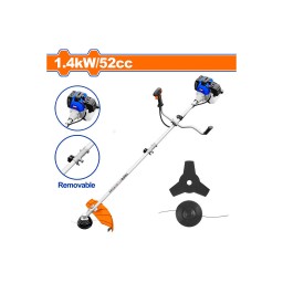 ბალახის სათიბი და ბუჩქის საკრეჭი ბენზინის ძრავზე (WGM2552)-JUSTSHOP.GE-ზე