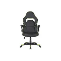 2E GAMING Chair HEBI Black/Green-JUSTSHOP.GE-ზე