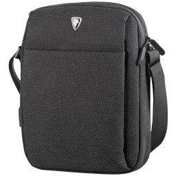 2E ნოუთბუქის ჩანთა Vertical Bag, Melange 10, Black