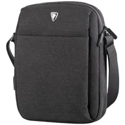 2E ნოუთბუქის ჩანთა Vertical Bag, Melange 10, Black-JUSTSHOP.GE-ზე