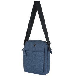 2E ჩანთა Vertical Bag 2E, Melange 10, Navy-Blue