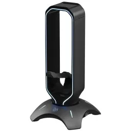 2E ყურსასმენის სამაგრი GAMING Headset Stand 3in1 RGB USB Black-JUSTSHOP.GE-ზე