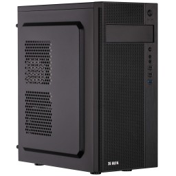 2E კომპიუტერის ქეისი Computer case ALFA (E185-400) MidT, PSU ATX400W, MidT,2xUSB2.0,1xUSB3.0, steel (side panel), black-JUSTSHOP.GE-ზე