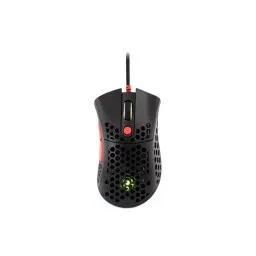 2E გეიმინგ მაუსი GAMING Mouse HyperDrive Lite WL, RGB Black-JUSTSHOP.GE-ზე