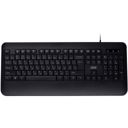 2E კლავიატურა Keyboard KS109 USB Black