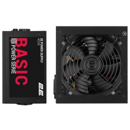 2E კვების ბლოკი 2E-BP400-120APFC, 400W, Power Supply, Black-JUSTSHOP.GE-ზე