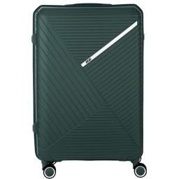 2E სამოგზაურო ჩანთა TROLLEY LUGGAGE LARGE, EMERALD GREEN 49 x 76 x 31CM, 98LITER-JUSTSHOP.GE-ზე