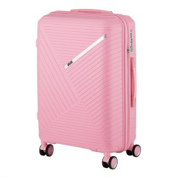 2E სამოგზაურო ჩანთა TROLLEY LUGGAGE MEDIUM, PINK 43 x 66 x 27 CM, 61LITER-JUSTSHOP.GE-ზე