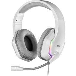 2E გეიმინგ ყურსასმენები GAMING Headset HG315, 7.1, USB-A, RGB, 2m, white