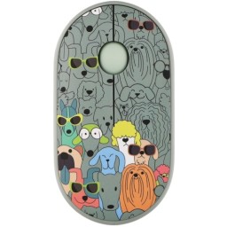 2E მაუსი MF300 PETS:DOGS Silent WL BT, მწვანე