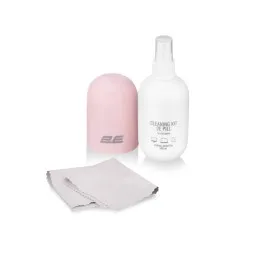 საწმენდი Cleaning kit 2E PILL for office equipment (liquid 140ml, whipe 20cm), white-pink-JUSTSHOP.GE-ზე
