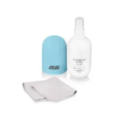 საწმენდი Cleaning kit 2E PILL for office equipment (liquid 140ml, whipe 20cm), white-blue-JUSTSHOP.GE-ზე