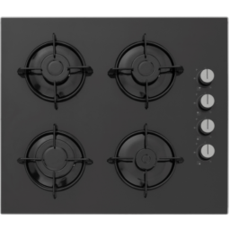 Silverline ჩასაშენებელი გაზქურის ზედაპირი ACO56001B01 (04335)-რკინის სადგამით