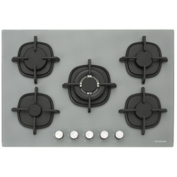 Silverline ჩასაშენებელი გაზქურის ზედაპირი CS5426S01 / ნაცრისფერი 