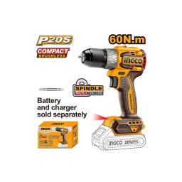 Ingco ელ. ხრახნდამჭერი Li-Ion Proline 20V (CDLI206021) 