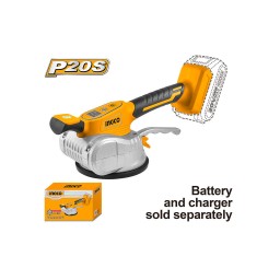 Ingco კერამიკული ფილების გასასწორებელი ხელსაწყო - ვიბრატორი Li-ion (CTVLI2010) -JUSTSHOP.GE-ზე