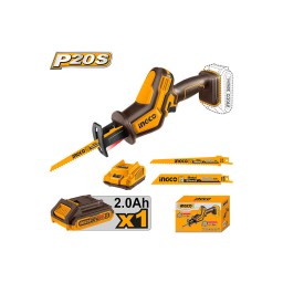 Ingco ელ. ხერხი Li-Ion Proline 20V (CRSLI6508) -JUSTSHOP.GE-ზე