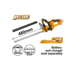 Ingco ბუჩქის საკრეჭი ხელსაწყო Lithium-Ion 20V (CHTLI20018) -JUSTSHOP.GE-ზე