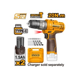 Ingco ელ. ხრახნდამჭერი Li-Ion Proline 12V (CIDLI12202) -JUSTSHOP.GE-ზე