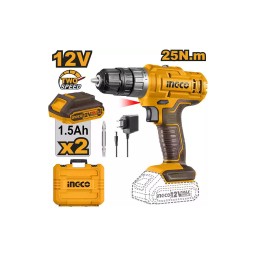 Ingco ელ. ხრახნდამჭერი Li-Ion Proline 12V (CDLI1228) 