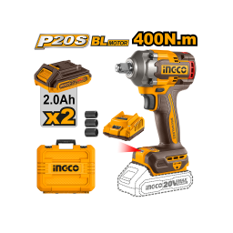 Ingco ელ. ქანჩის მოსახსნელი Li-Ion Proline 20V (CIWLI2040) -JUSTSHOP.GE-ზე