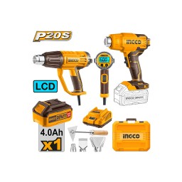 Ingco ტექნიკური ფენის 2ც-ნი კომპლექტი (COSLI240201)-JUSTSHOP.GE-ზე