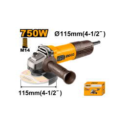 Ingco ელ. კუთხსახეხი 750W (AG75028) -JUSTSHOP.GE-ზე