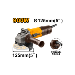 Ingco ელ. კუთხსახეხი 900W (AG900285) -JUSTSHOP.GE-ზე