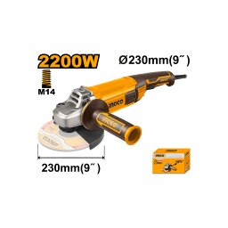 Ingco კუთხსახეხი (ბარგალკა) (AG220018) -JUSTSHOP.GE-ზე