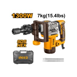Ingco ელ. პნევმატური პერფორატორი SDS-HEX 1300W (PDB130018)-JUSTSHOP.GE-ზე